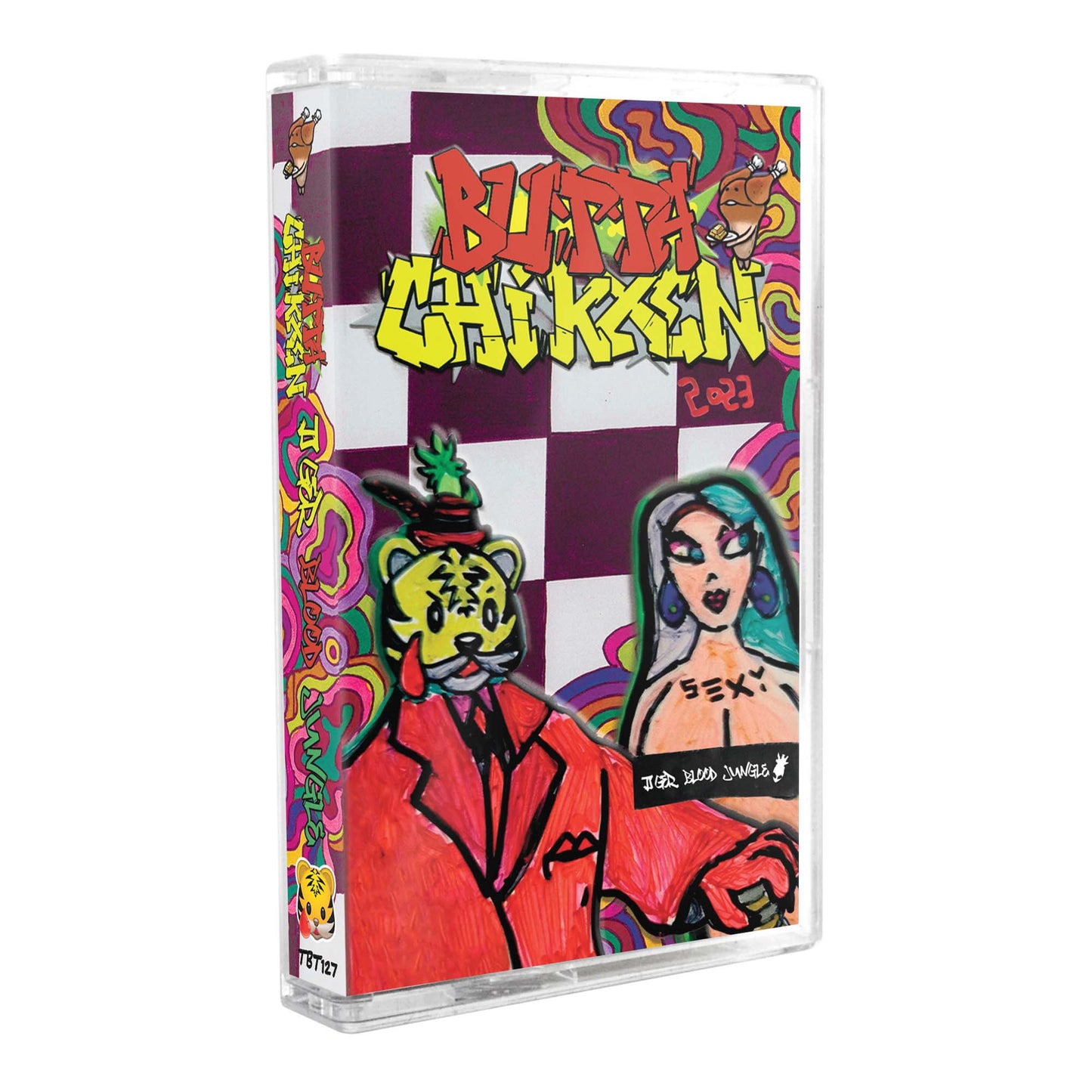 Butta Chikxen - Tiger Blood Jungle Limited Edition Cassette Tape