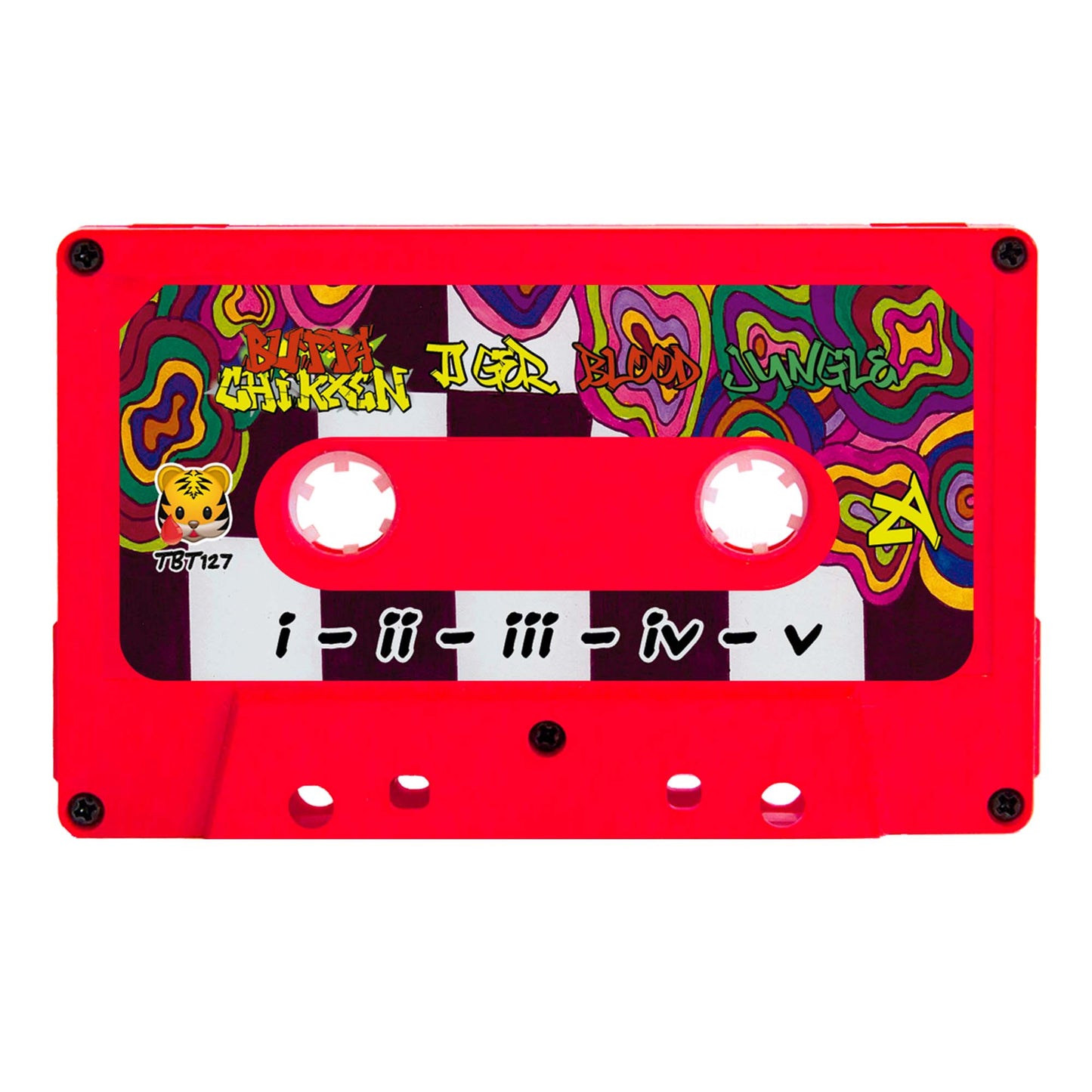 Butta Chikxen - Tiger Blood Jungle Limited Edition Cassette Tape