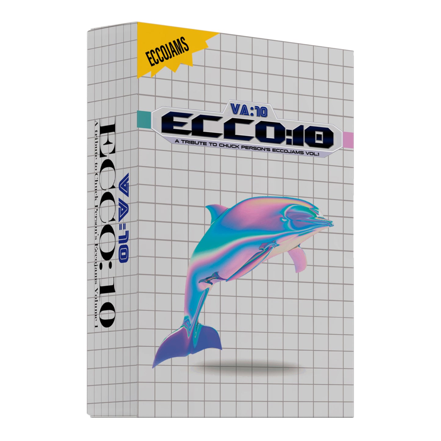 VA:10 Association - "ECCO:10 - A Tribute to Chuck Person's Eccojams Vol 1." Limited Edition Double Cassette Tape Boxset