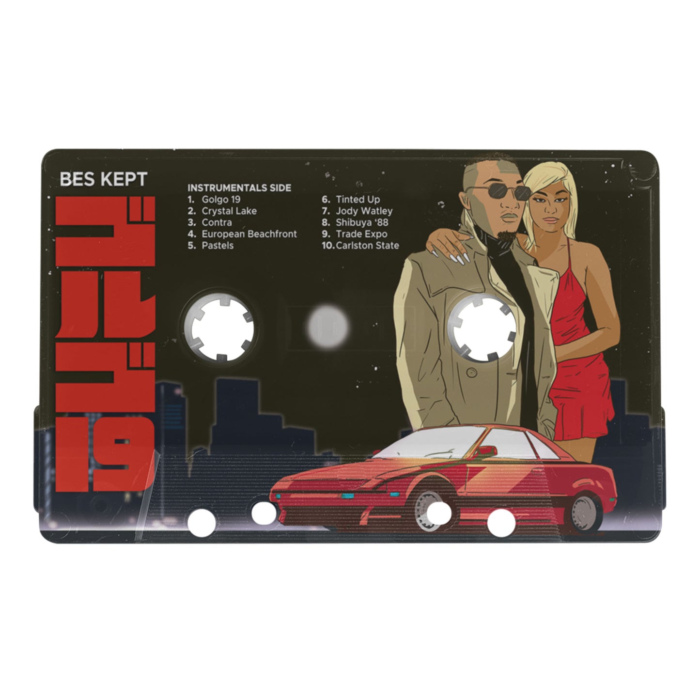 King Bliss / Bes Kept - "Golgo 19 + Instrumentals" Limited Edition Cassette Tape