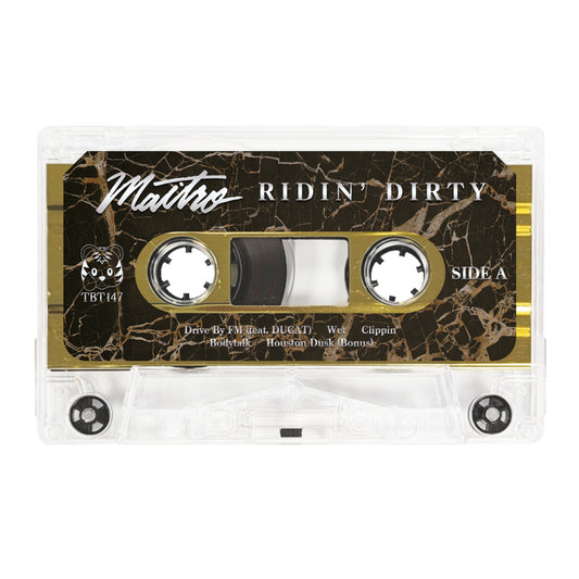 Maitro - "Ridin' Dirty'" Limited Edition Cassette Tape