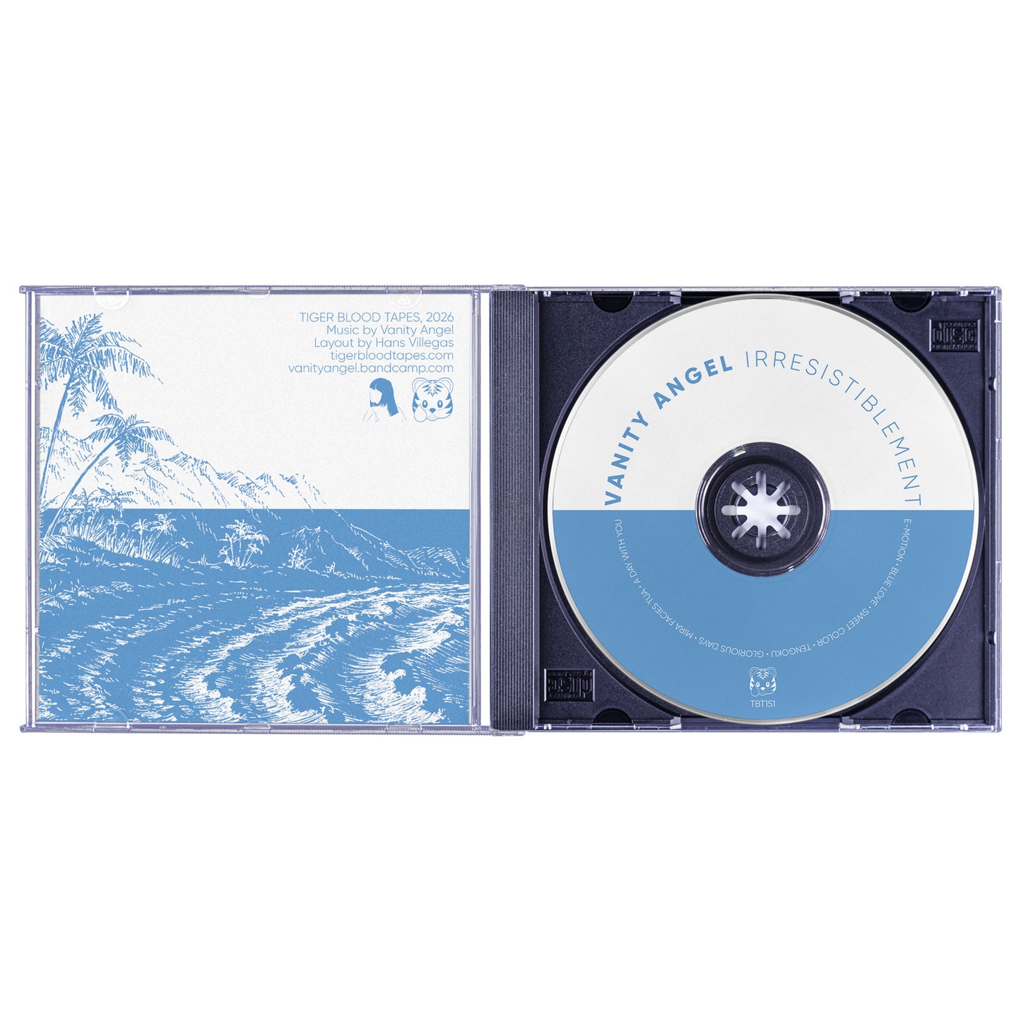 Vanity Angel - "Irresistiblement" CD