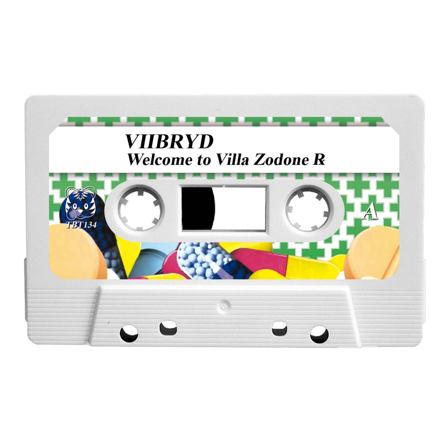Viibryd - "Welcome to Villa Zodone ℞" Limited Edition Cassette Tape