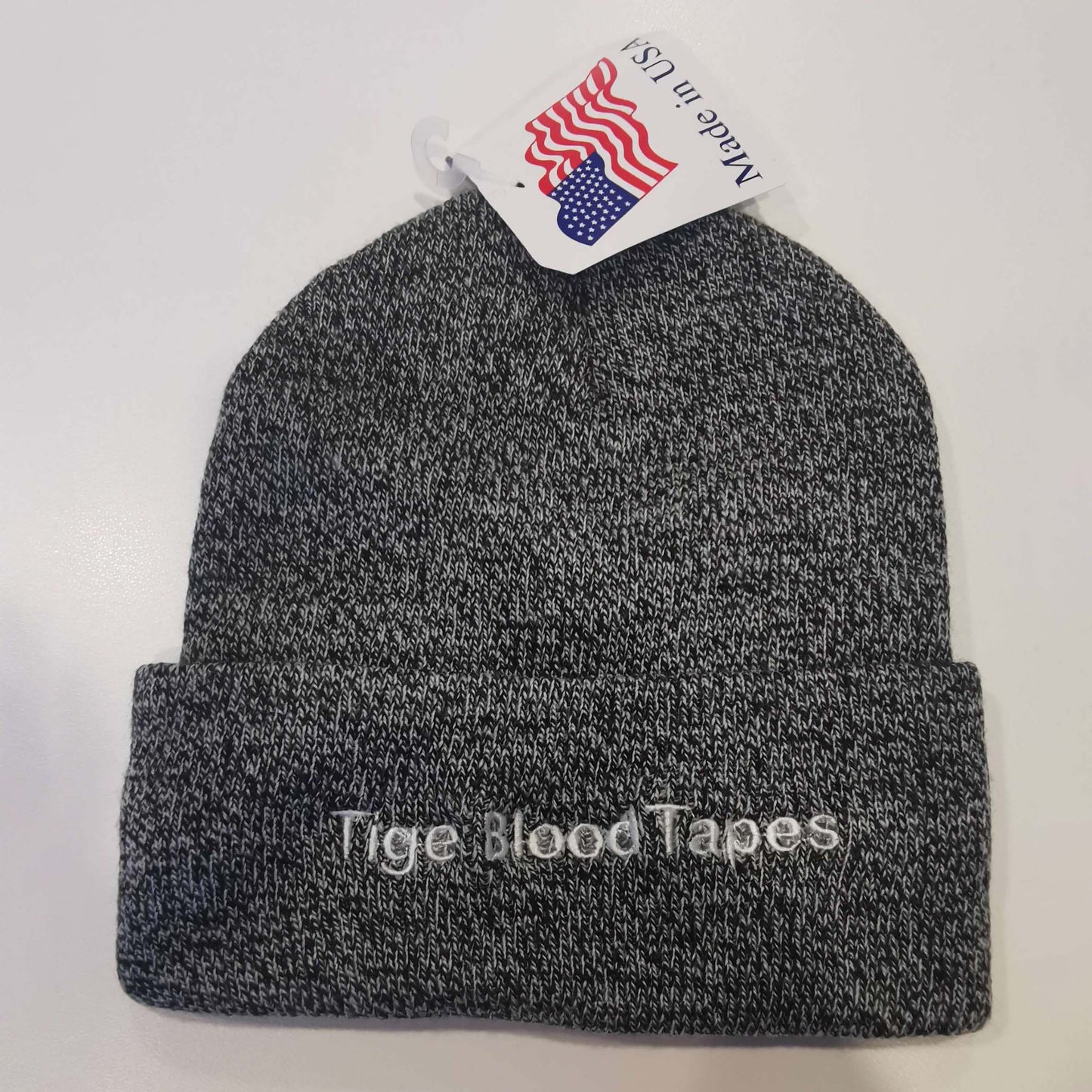 Tiger Blood Tapes Embroidered Beanie