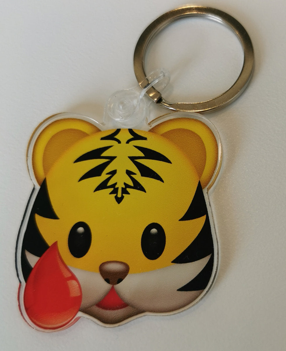 Tiger Blood Tapes Logo Key Chain