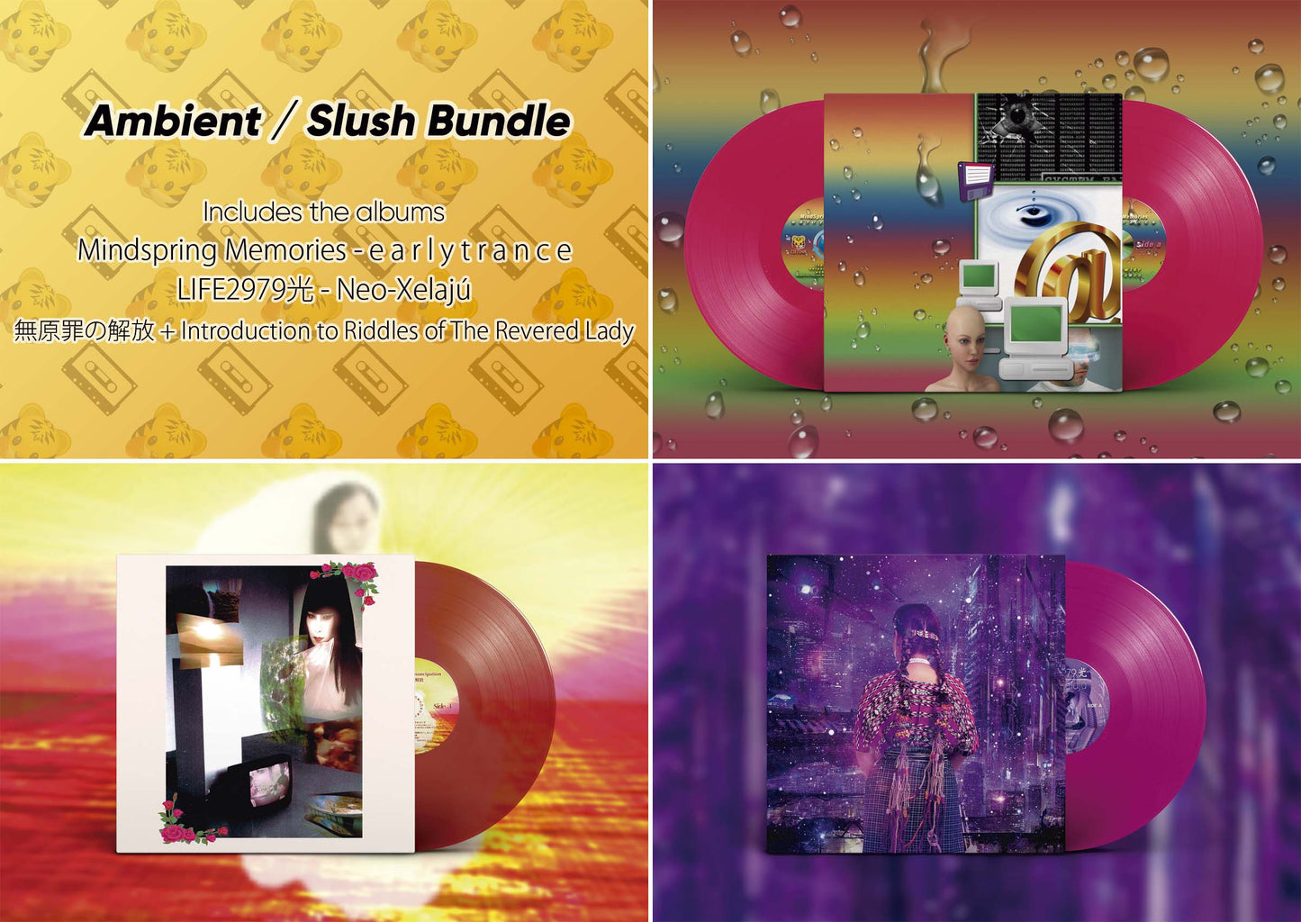 Vinyl Bundle 8 - Ambient / Slush Bundle 3xVinyl Record