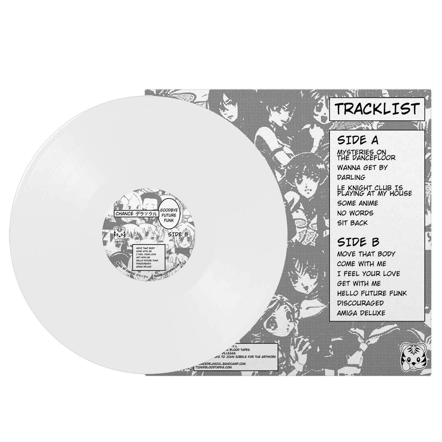 CHANCE デラソウル - "Goodbye Future Funk" Blanche Limited Edition 12" Vinyl LP