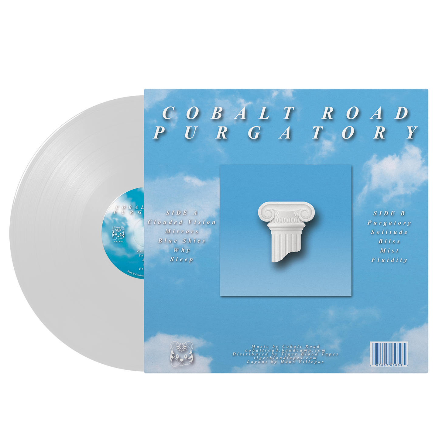 Cobalt Road - "Purgatory" Cloudy Sky Limited Edition 12" Vinyl LP