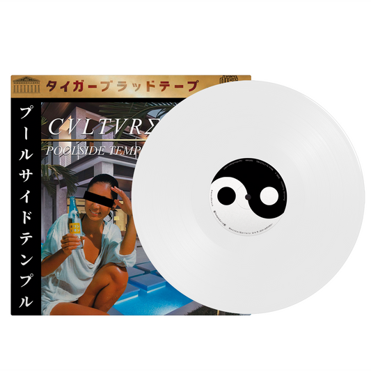 CVLTVRΣ - "Poolside Temples" Bubbly Pool Froth Limited Edition 12" Vinyl LP