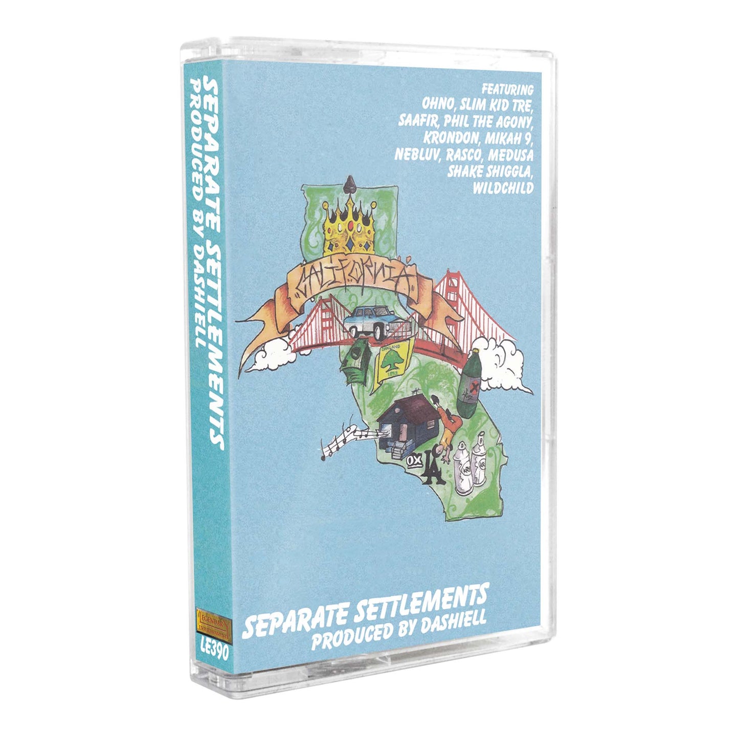 Dashiell - "Separate Settlements" Limited Edition Cassette Tape