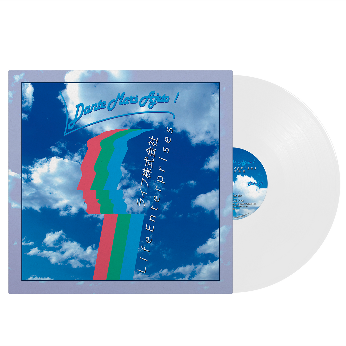 Dante Mars Ajeto! - "Life Enterprises" Blue Skies Limited Edition 12" Vinyl LP