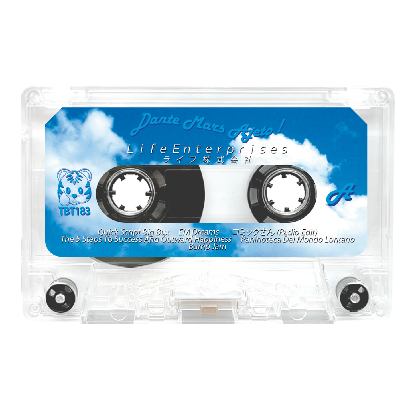 Dante Mars Ajeto! - "Life Enterprises" Limited Edition Cassette Tape