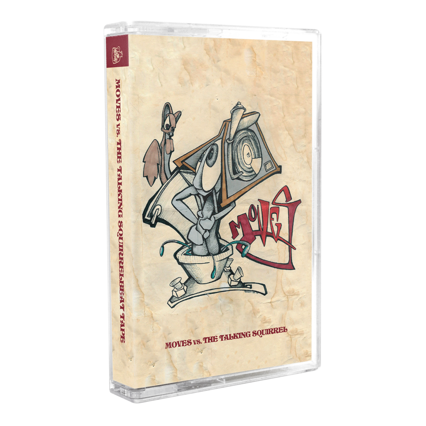 DJ Moves - “Moves vs The Talking Squirrel” Cassette Tape