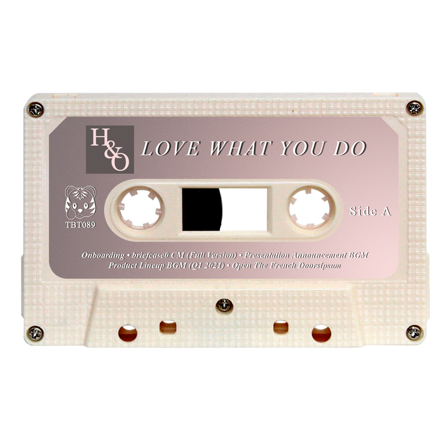 Home&Office - "Love What You Do" Limited Edition Cassette Tape