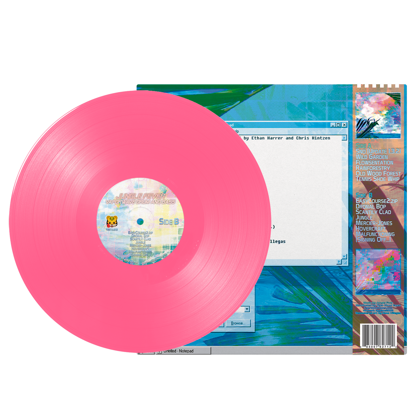 Jungle Fever - "Vaporwave Drum And Bass" Limited Edition 12" Vinyl LP