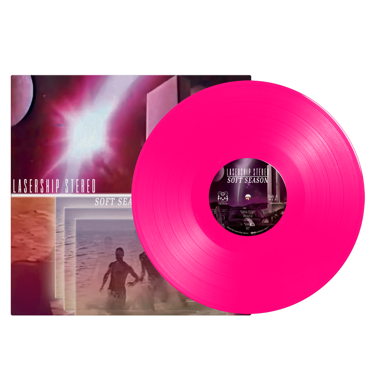 Lasership Stereo - "Soft Season & Meet Local Singles" Limited Edition Hot Pink 12" Vinyl LP