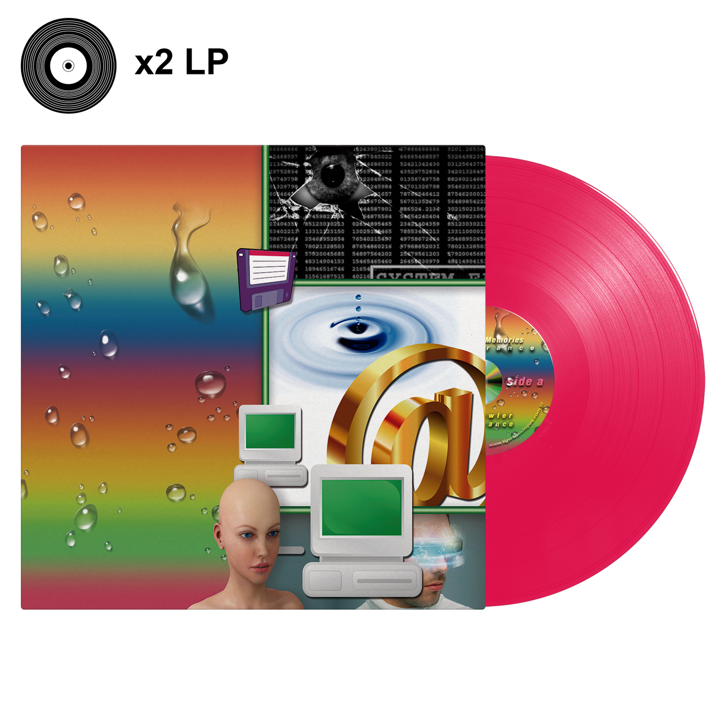 Mindspring Memories - "e a r l y t r a n c e" Magenta 2LP Limited Edition Double Vinyl