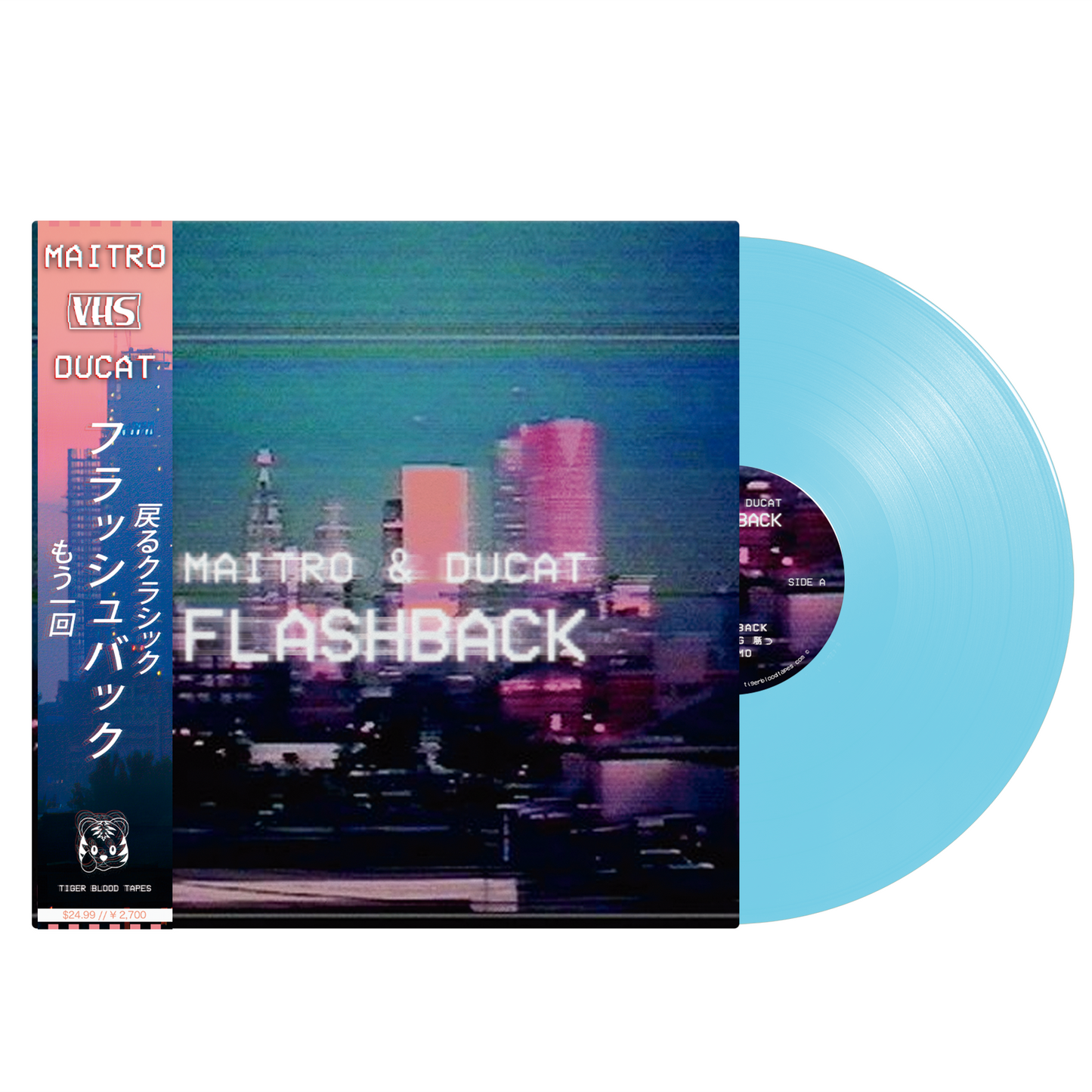 Maitro & DUCAT - "Flashback" Limited Edition Sky Blue 12" Vinyl LP