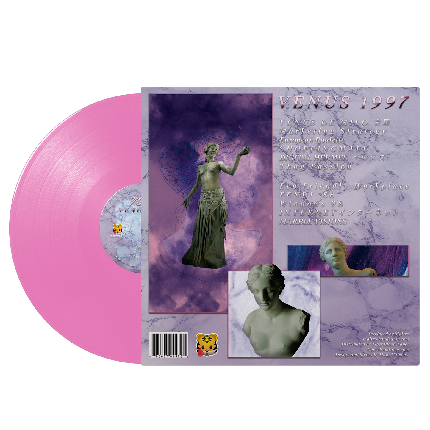 Maitro - "VENUS1997" Limited Edition Violet 12" LP
