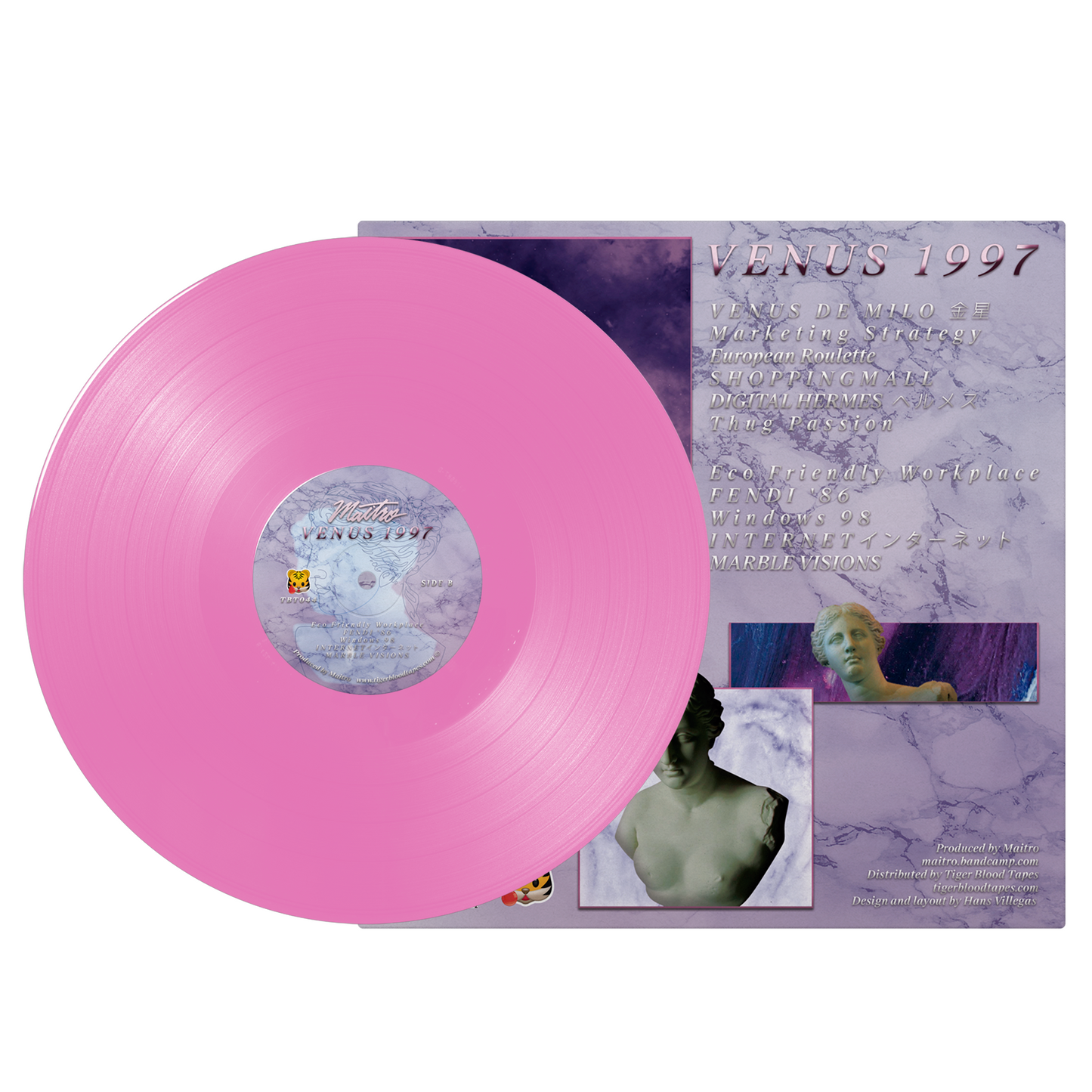 Maitro - "VENUS1997" Limited Edition Violet 12" LP