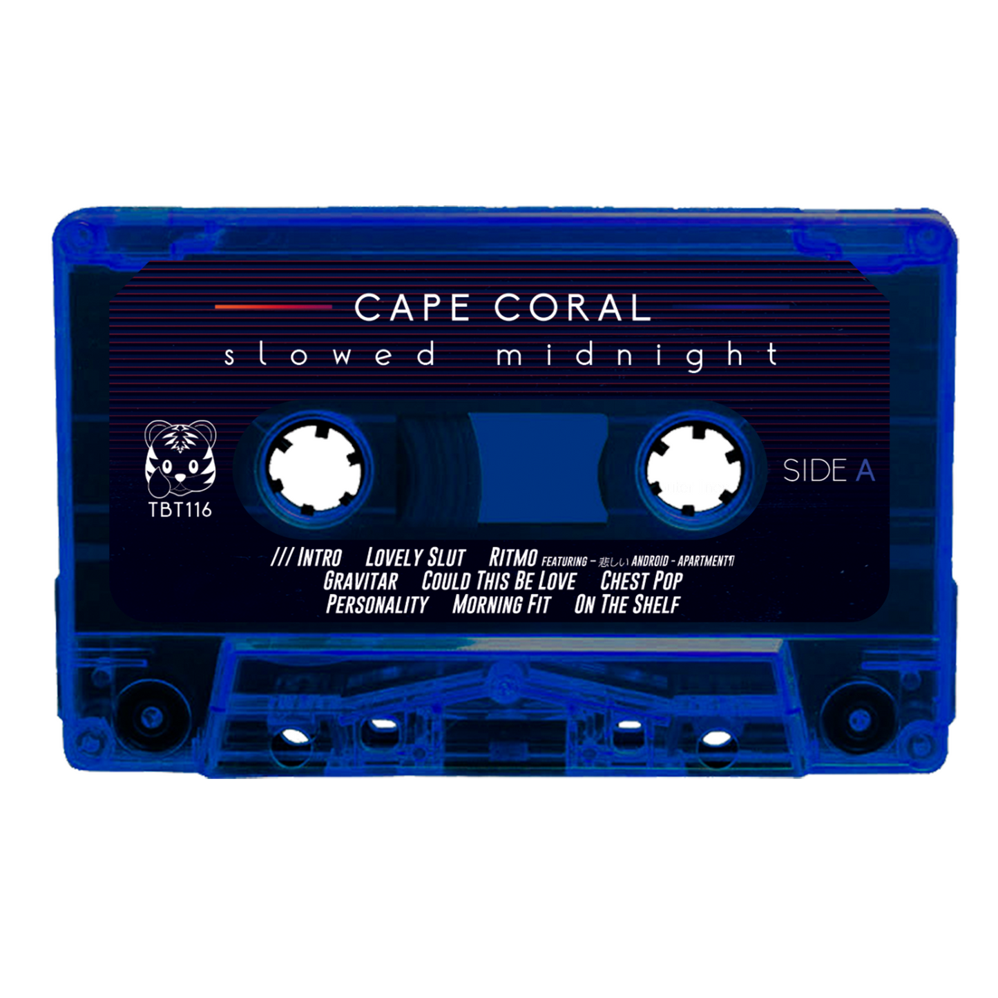 Cape Coral - "Slowed Midnight" Limited Edition Cassette Tape
