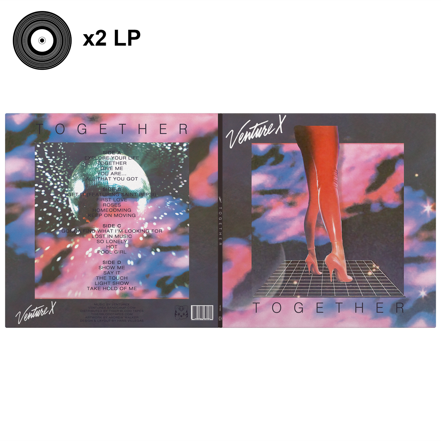 VentureX - "Together" Limited Edition 2LP Vinyl