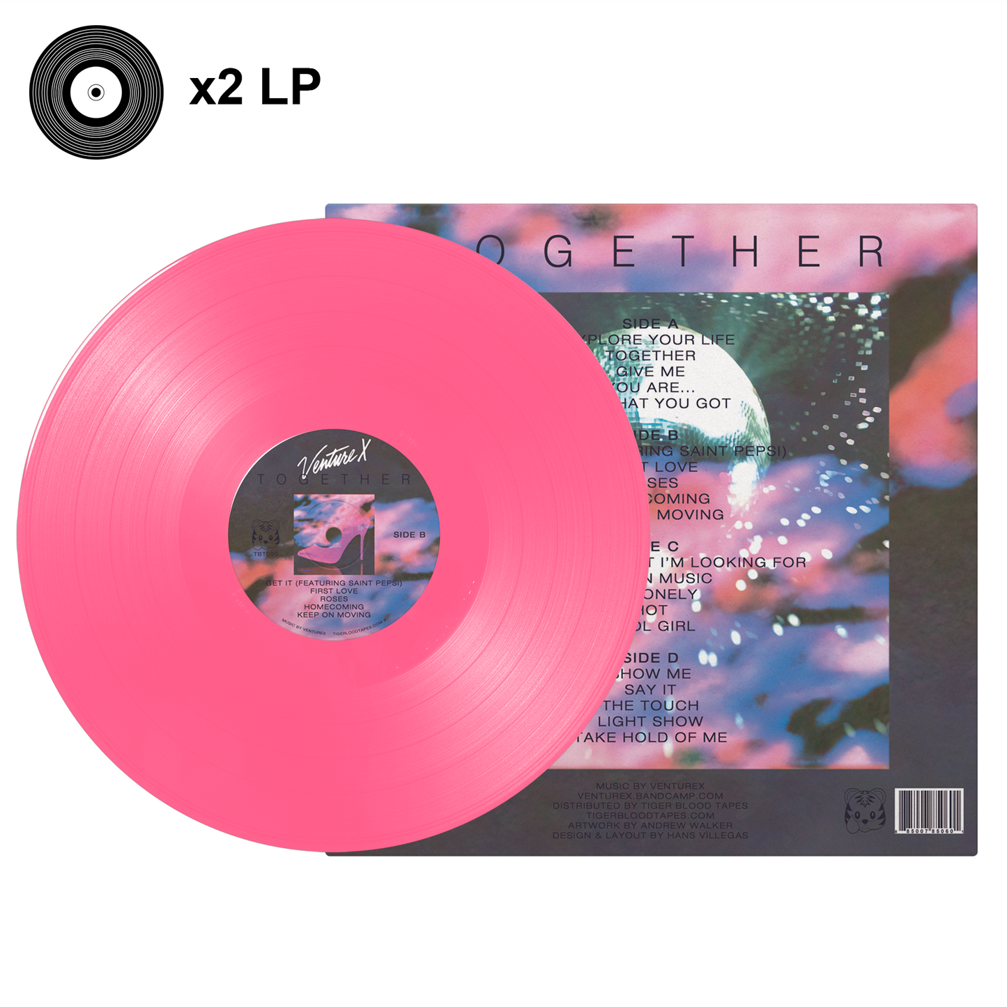 VentureX - "Together" Limited Edition 2LP Vinyl