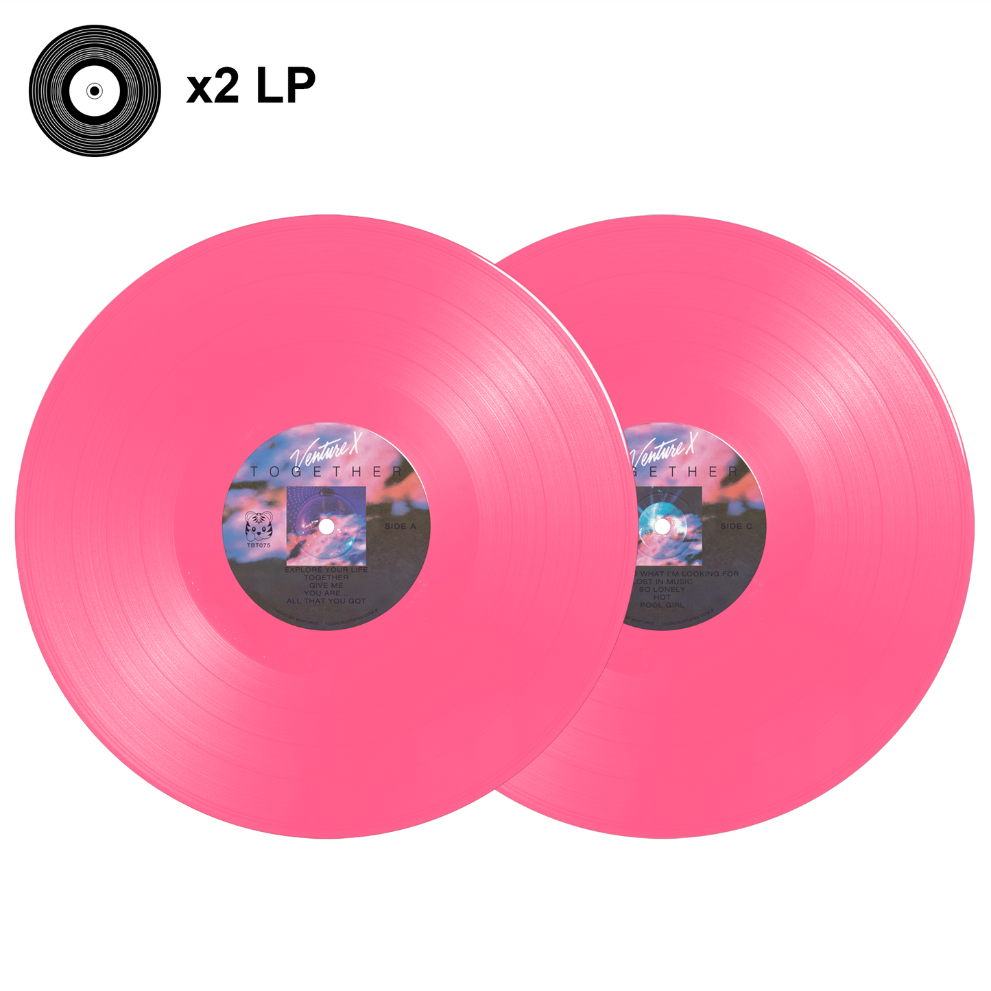 VentureX - "Together" Limited Edition 2LP Vinyl