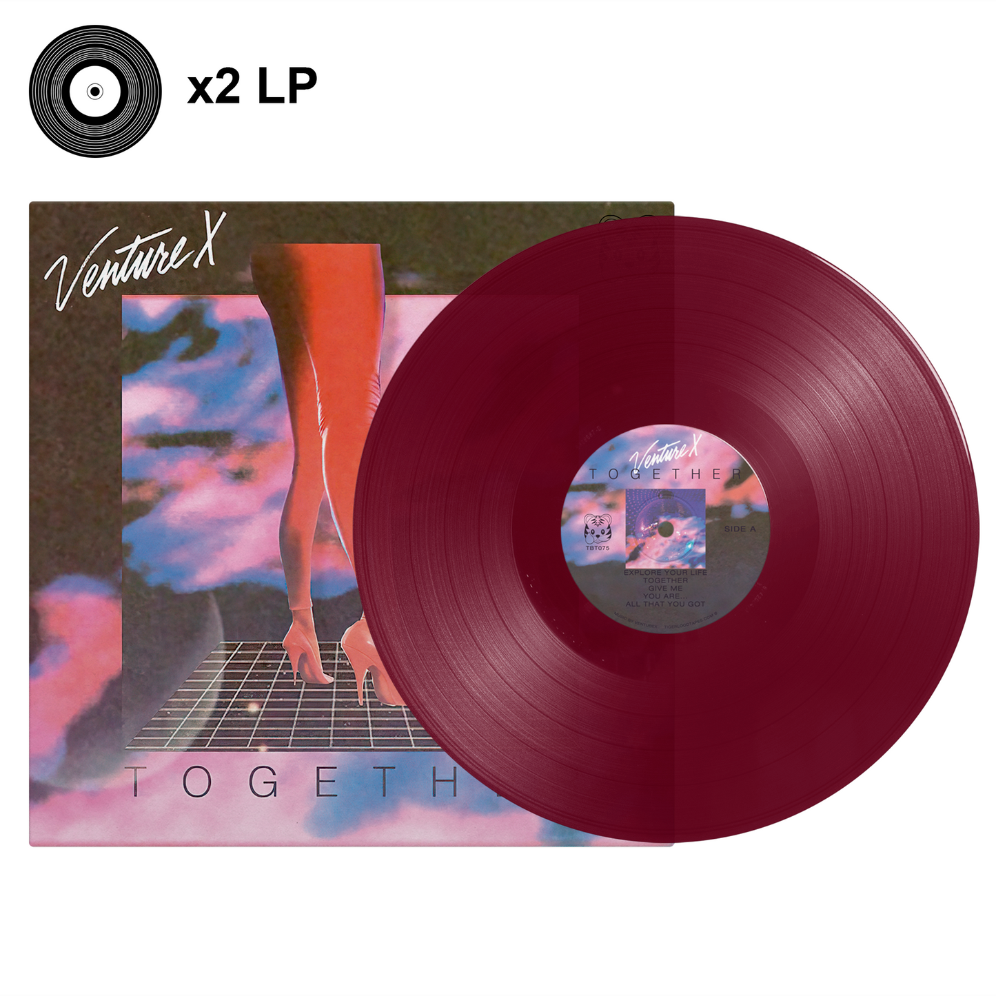 VentureX - "Together" Limited Edition 2LP Vinyl