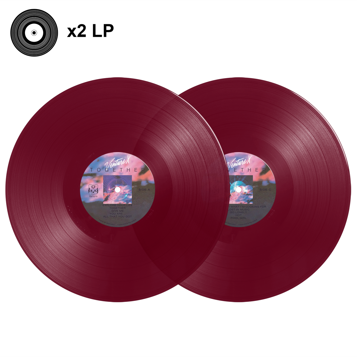 VentureX - "Together" Limited Edition 2LP Vinyl