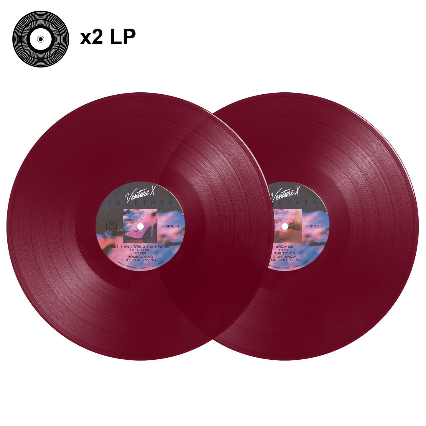 VentureX - "Together" Limited Edition 2LP Vinyl