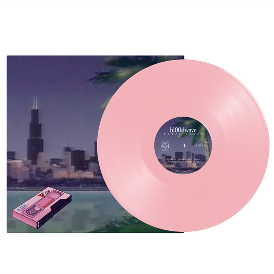 bl00dwave - "hotel vibes" Pale Pink Limited Edition 12" Vinyl LP