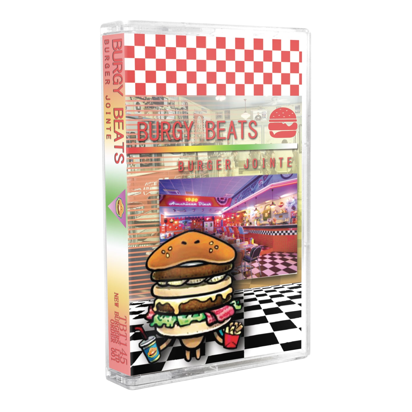 Burgy Beats - "Burger Jointe'" Limited Edition Cassette Tape