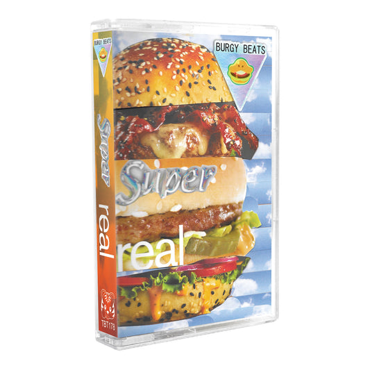 Burgy Beats - "Super Real" Limited Edition Cassette Tape