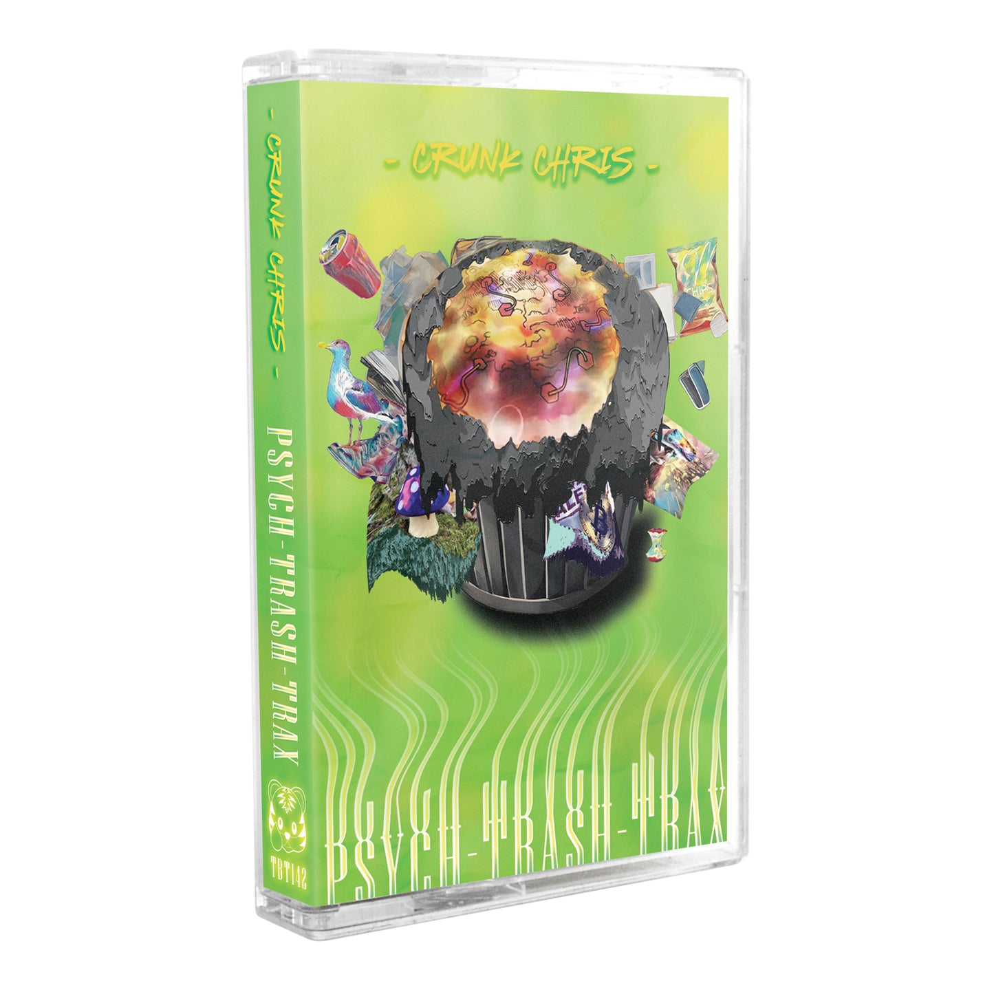 Crunk Chris - "Psych-Trash-Trax" Limited Edition Cassette Tape