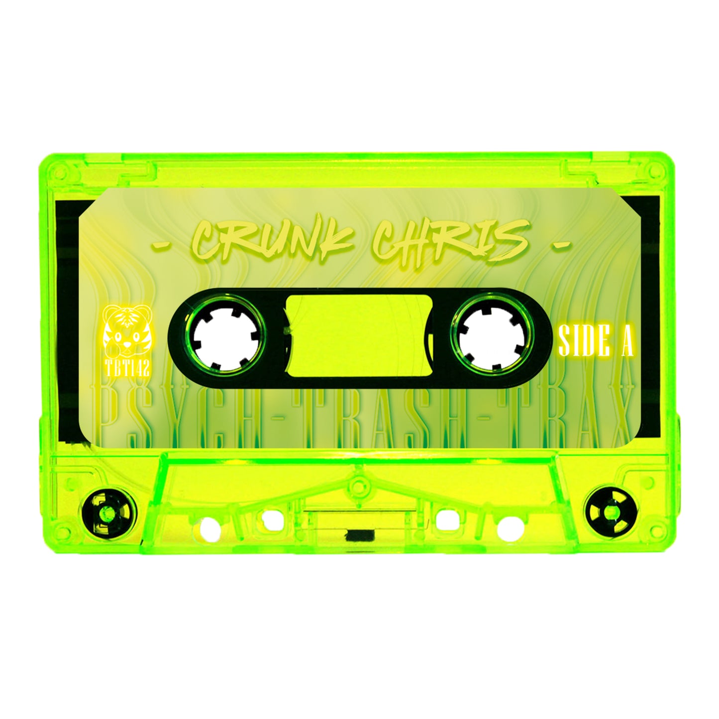 Crunk Chris - "Psych-Trash-Trax" Limited Edition Cassette Tape
