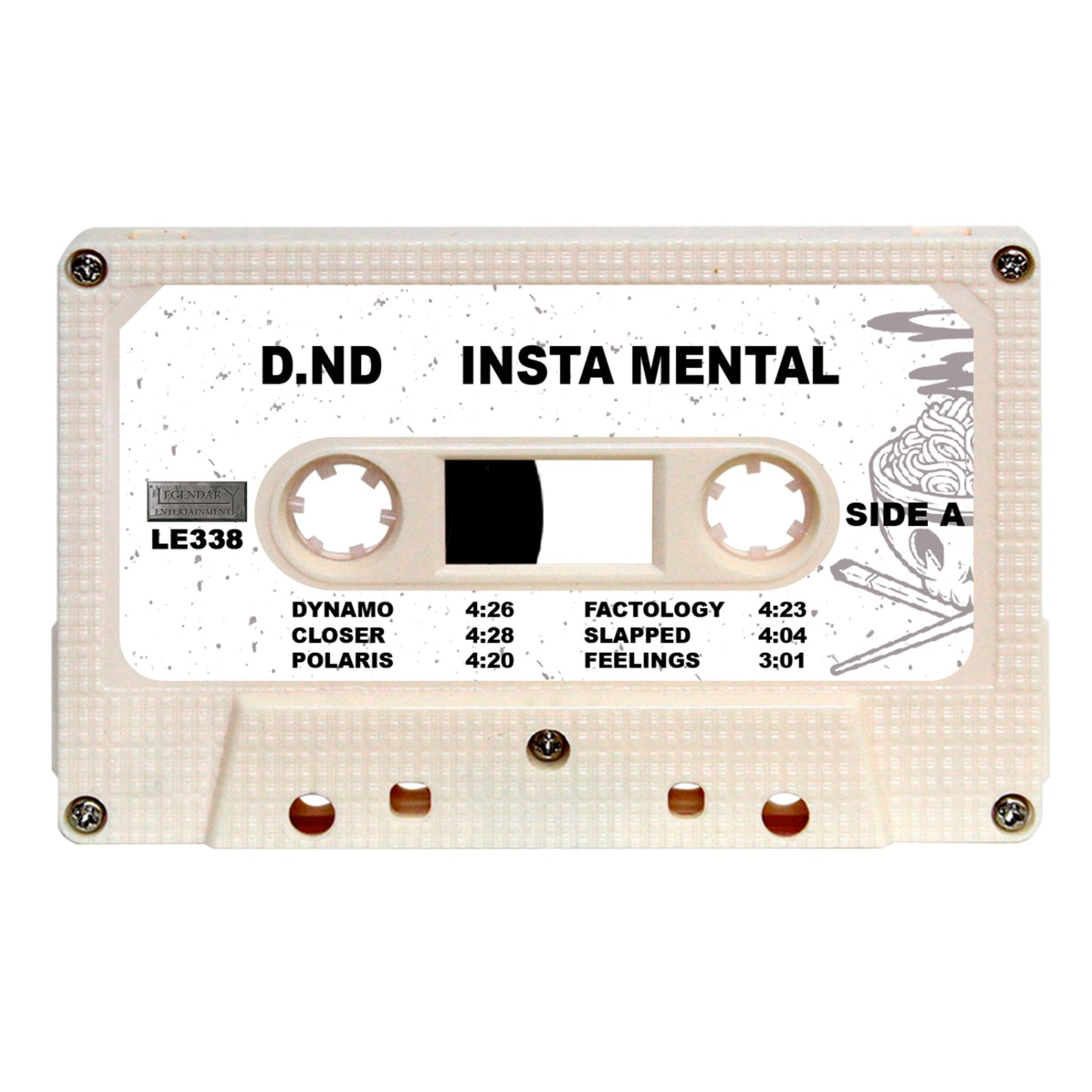 D.nd - "Insta Mental" Limited Edition Cassette Tape