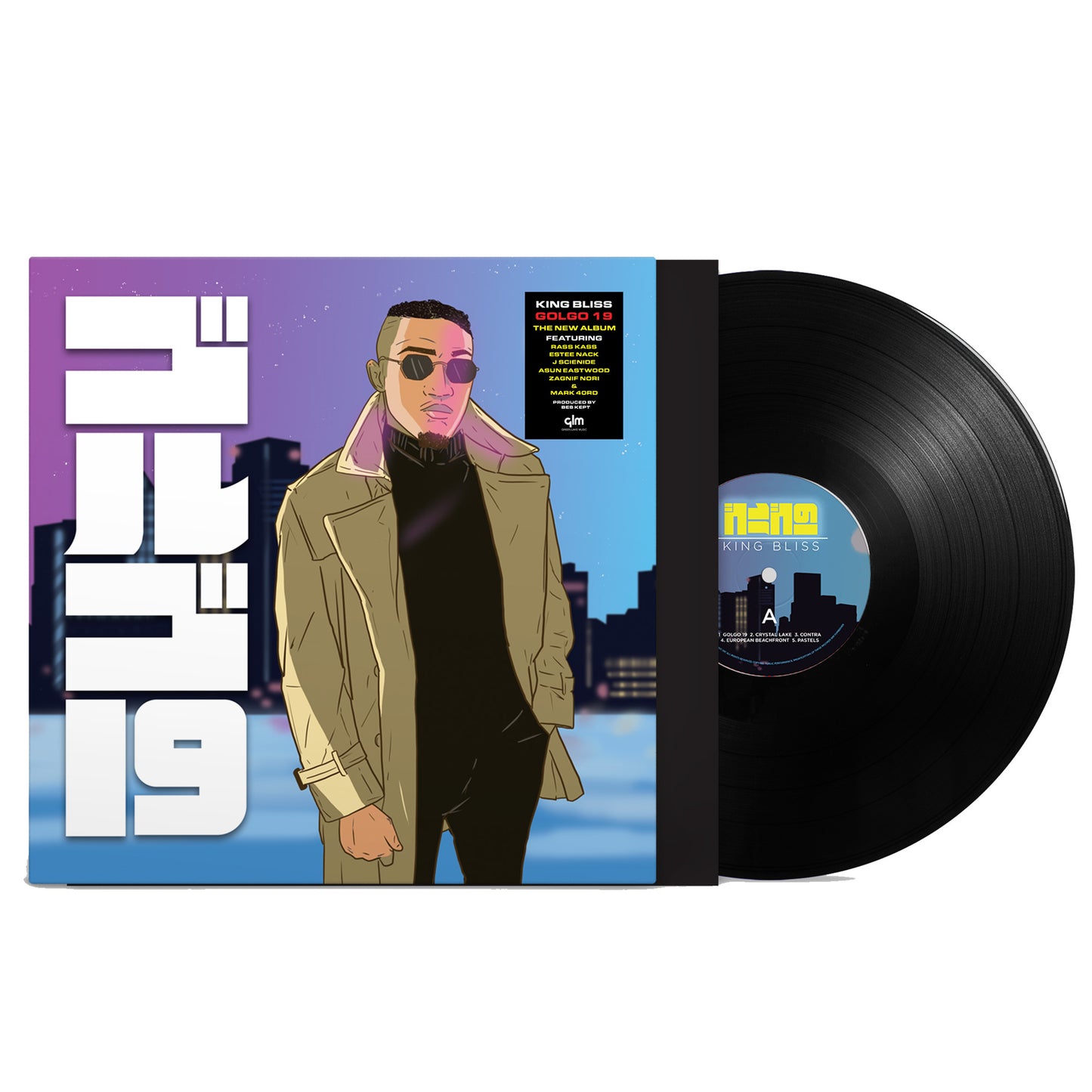 King Bliss - "Golgo 19" Limited Edition 12" Vinyl LP