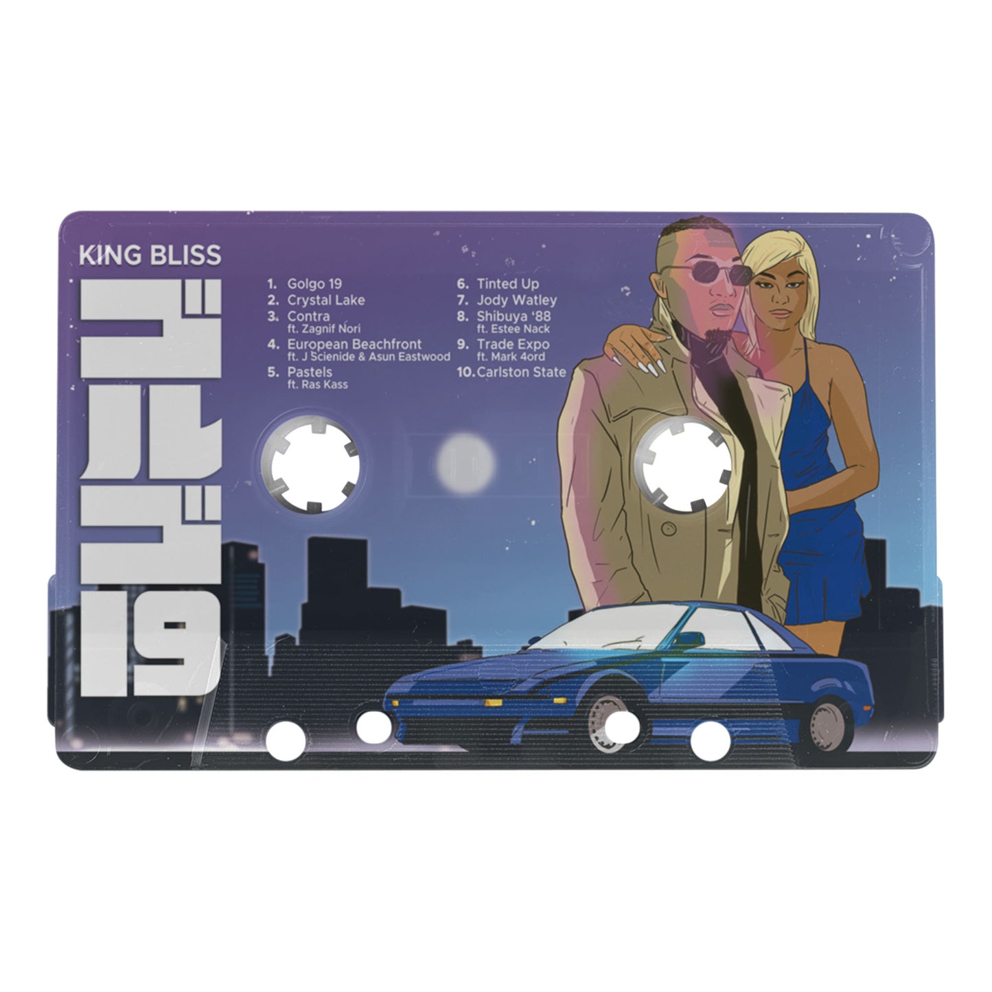 King Bliss / Bes Kept - "Golgo 19 + Instrumentals" Limited Edition Cassette Tape