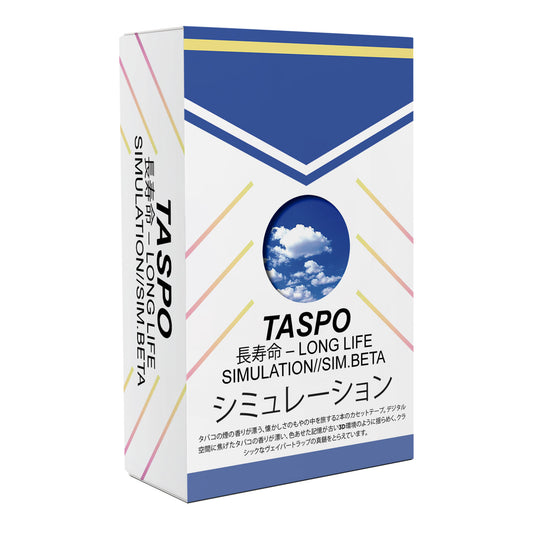TASPO - "長寿命 – LONG LIFE" + "SIMULATION//SIM.BETA" Limited Edition Cassette Tape Set