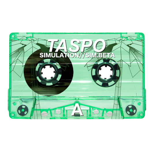 TASPO - "SIMULATION//SIM.BETA" Limited Edition Cassette Tape