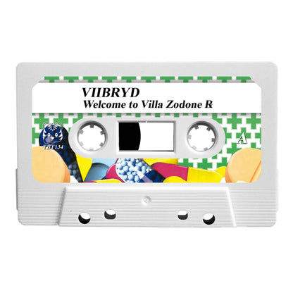 Viibryd - "Welcome to Villa Zodone ℞" Limited Edition Cassette Tape