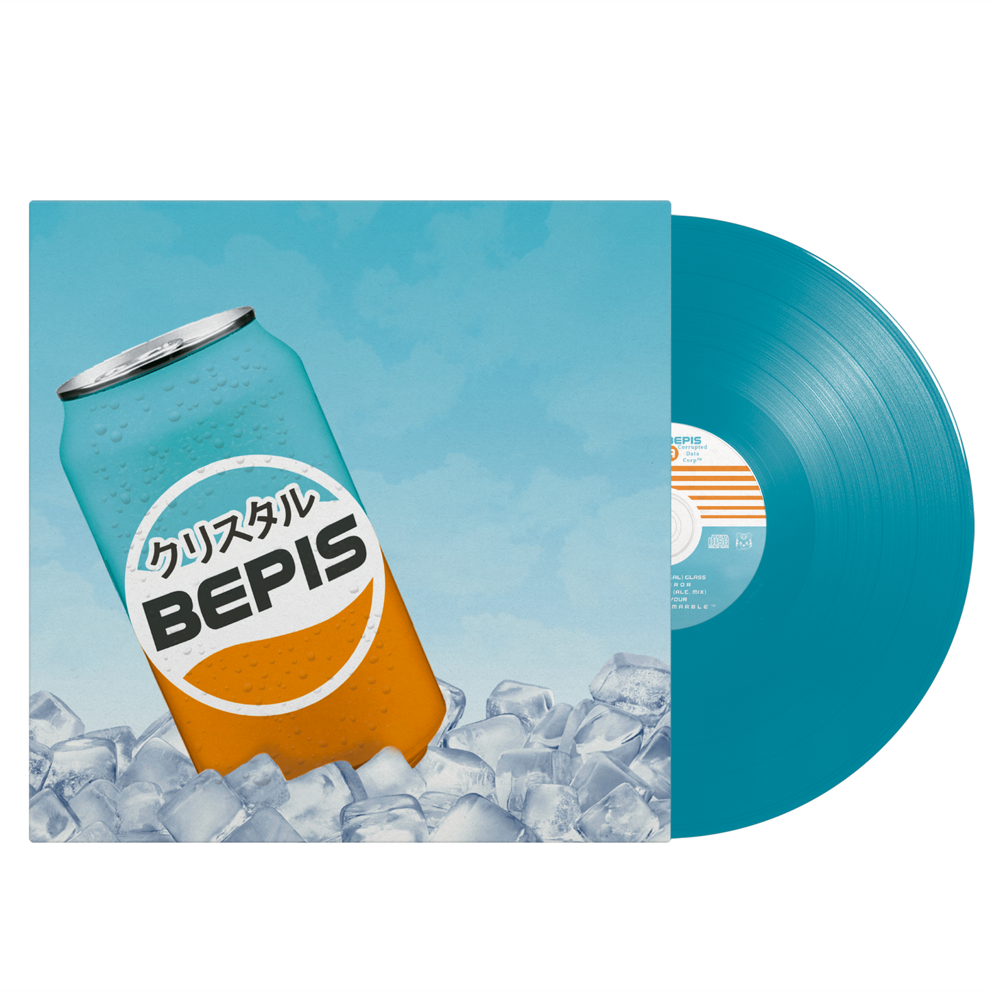 Corrupted Data Corp - "BEPIS" Limited Edition Freeze Blue Vinyl LP