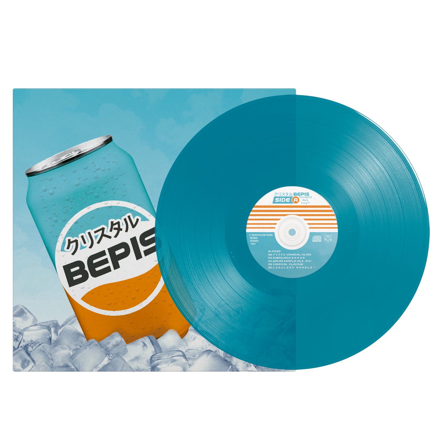 Corrupted Data Corp - "BEPIS" Limited Edition Freeze Blue Vinyl LP