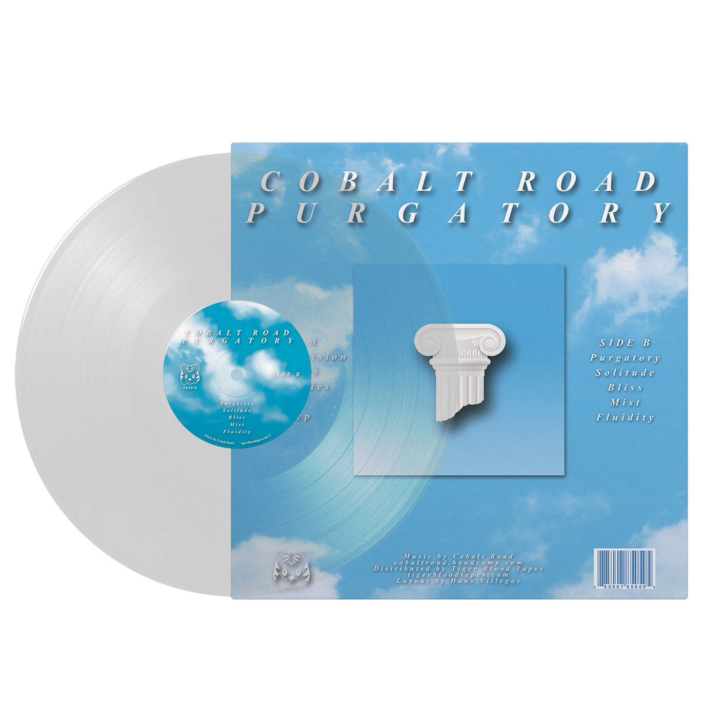 Cobalt Road - "Purgatory" Cloudy Sky Limited Edition 12" Vinyl LP