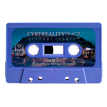 CYBEREALITYライフ - "v i r t u a l r e s o r t ™" Limited Edition Cassette Tape