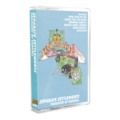 Dashiell - "Separate Settlements" Limited Edition Cassette Tape