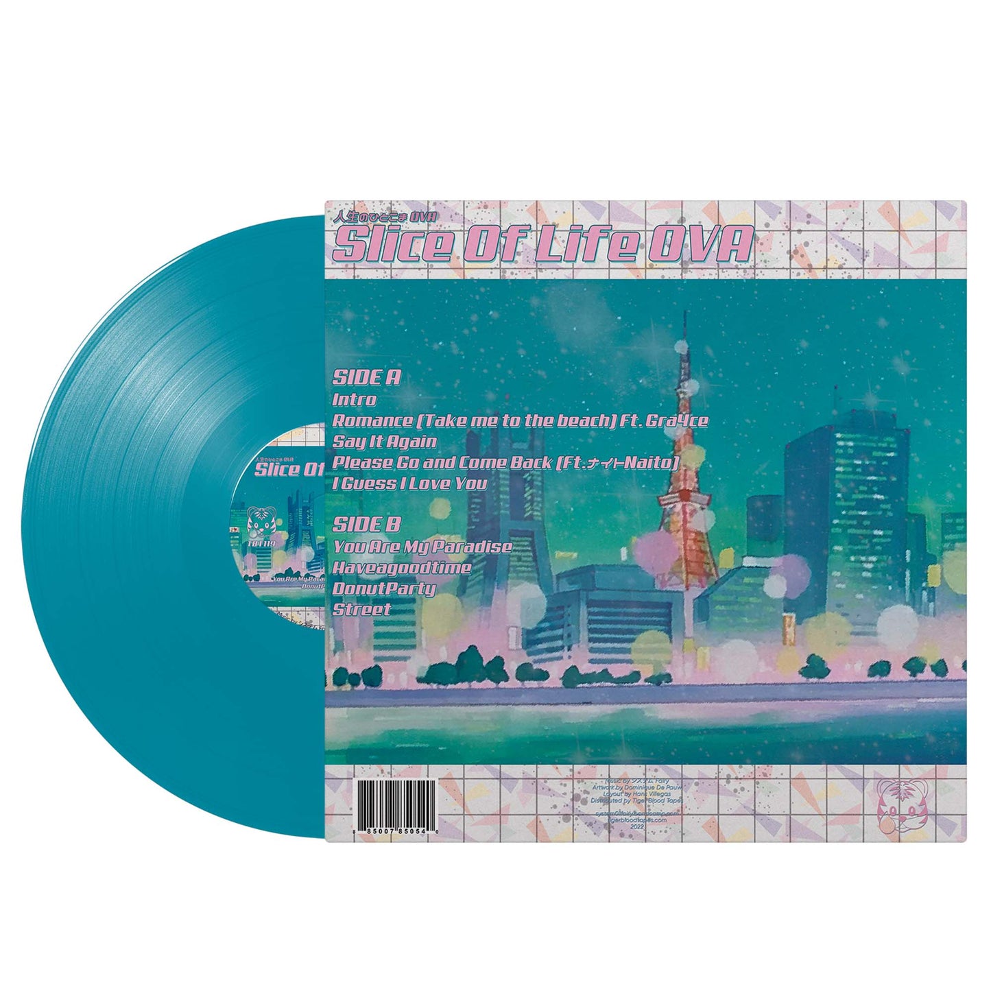 システム Fairy - "Slice Of Life OVA" Midnight Blue Limited Edition 12" Vinyl LP