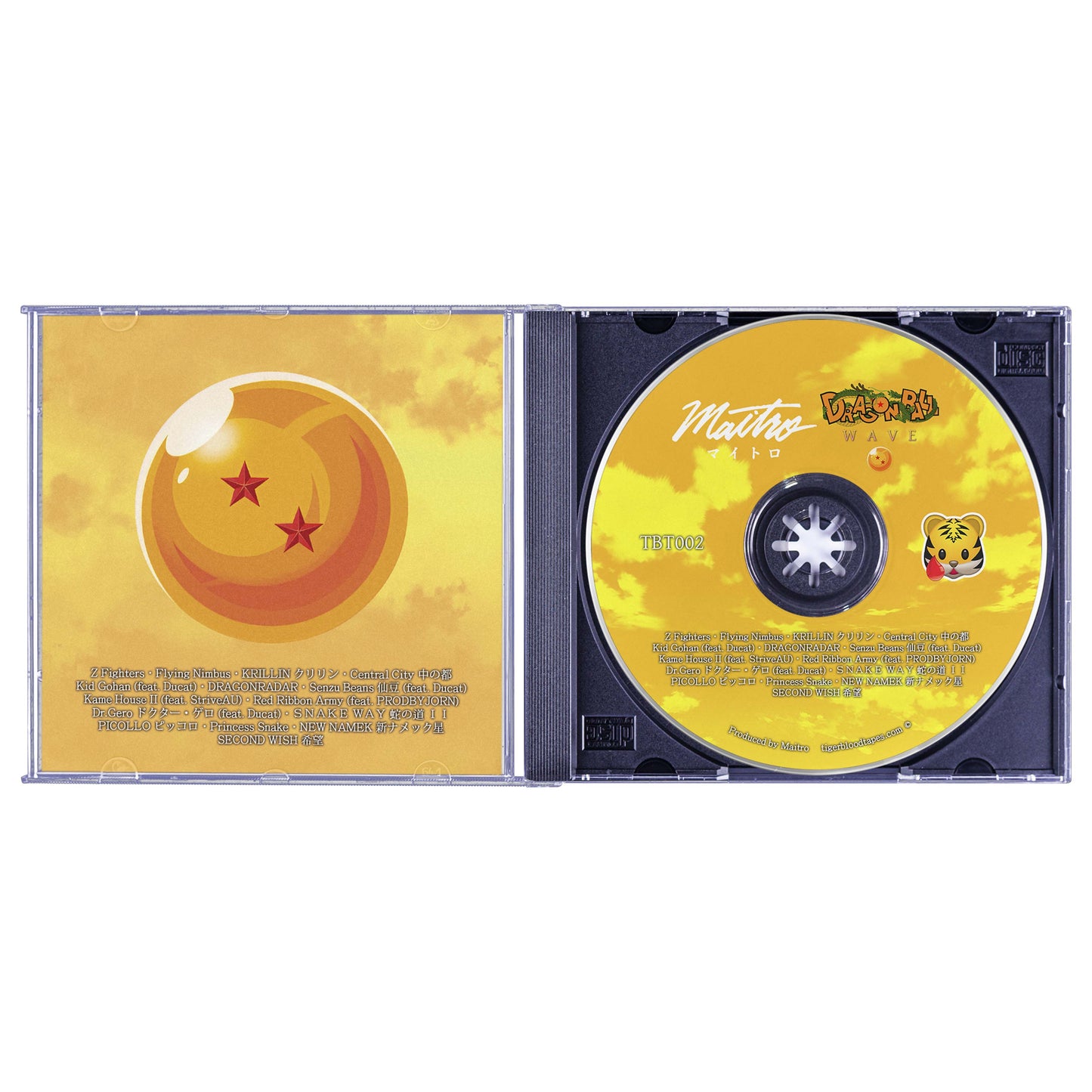 Maitro - "Dragonball Wave II" CD