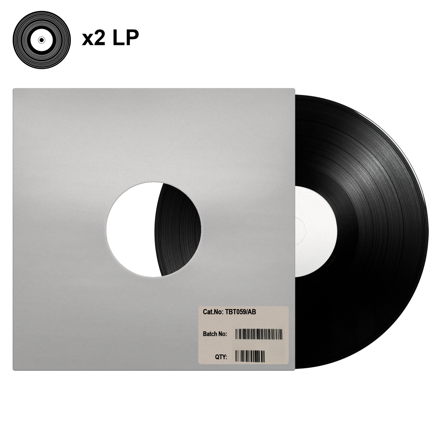 s a k i 夢 - "サイバー魚" Test Pressing Vinyl 2LP